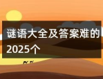 免费100个谜语大全及答案,100个精选谜语及答案大揭秘
