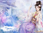 古风唯美小姐姐游戏名,探寻游戏世界中的绝世佳人