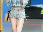 热裤小姐姐户外怎么拍照,夏日热裤小姐姐户外写真攻略