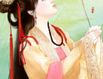 古装美女图片手绘彩铅,彩铅绘就的古装美女画卷