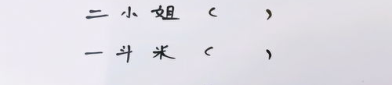 二小姐打一字谜底是什么,次女合姿字