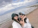 宋茜陈好外出旅行氛围轻松亲密贴贴笑容甜美感情超好2025年5月23日